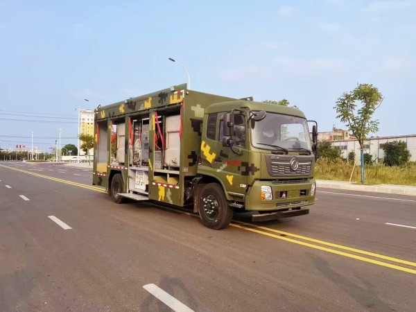 4X2 Dongfeng Tianjin filed water purification truck
