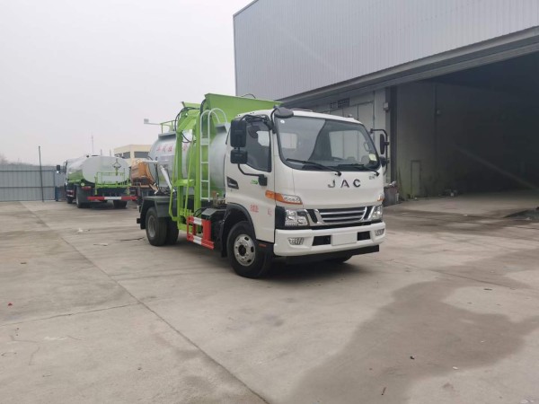 4X2 JAC Junling V6 Kitchen Waste Truck