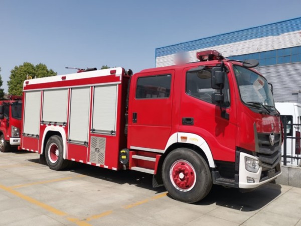 Foton 4x2 6-ton foam fire truck