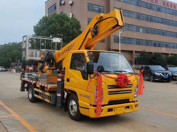 JMC 30M telescopic arm aerial work truck