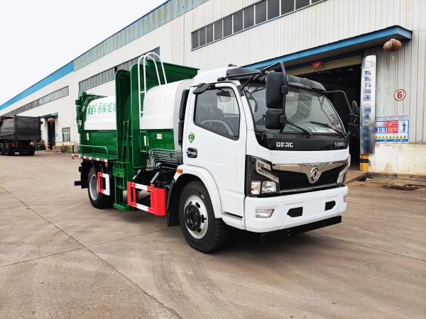 Dongfeng F7 4X2 Kitchen Waste Truck